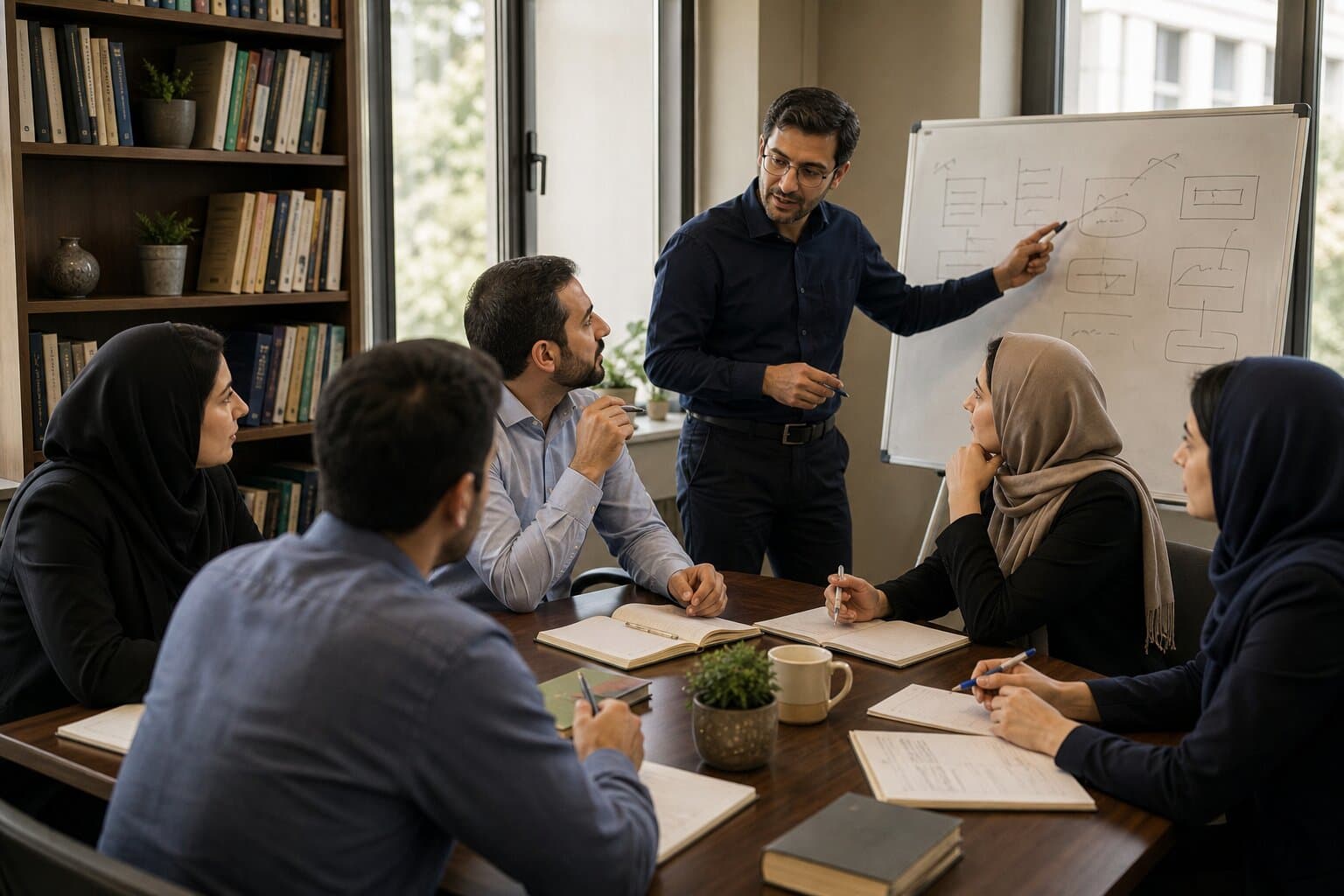 کارگاه گروهی تعاملی برای یادگیری و تبادل تجربه
