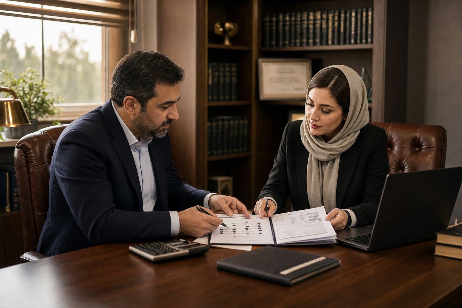 بررسی شفاف مسیر، هزینه و قرارداد پذیرش همراه مشاور