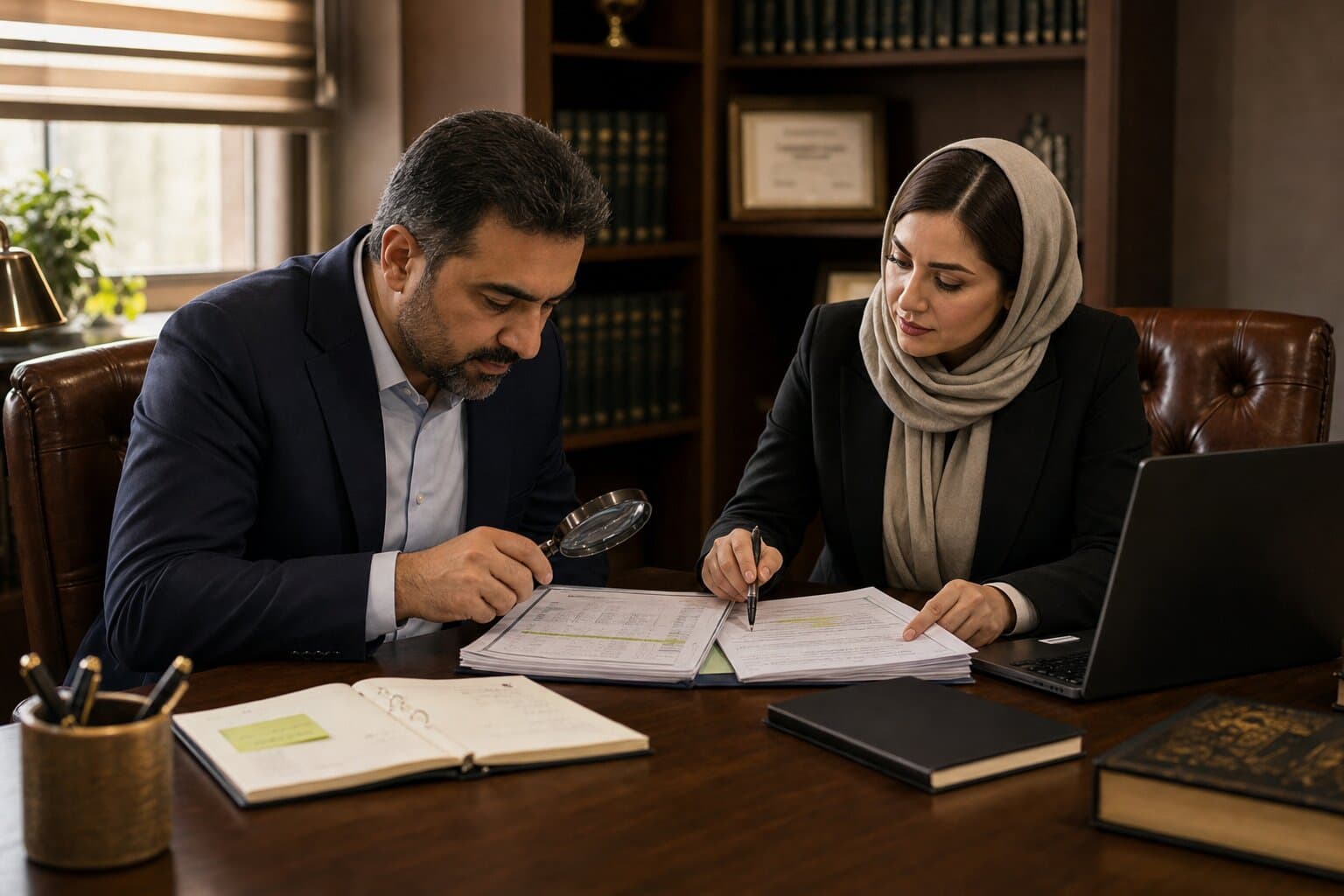 بررسی دقیق سوابق و آییننامهها با دقت کارشناسی